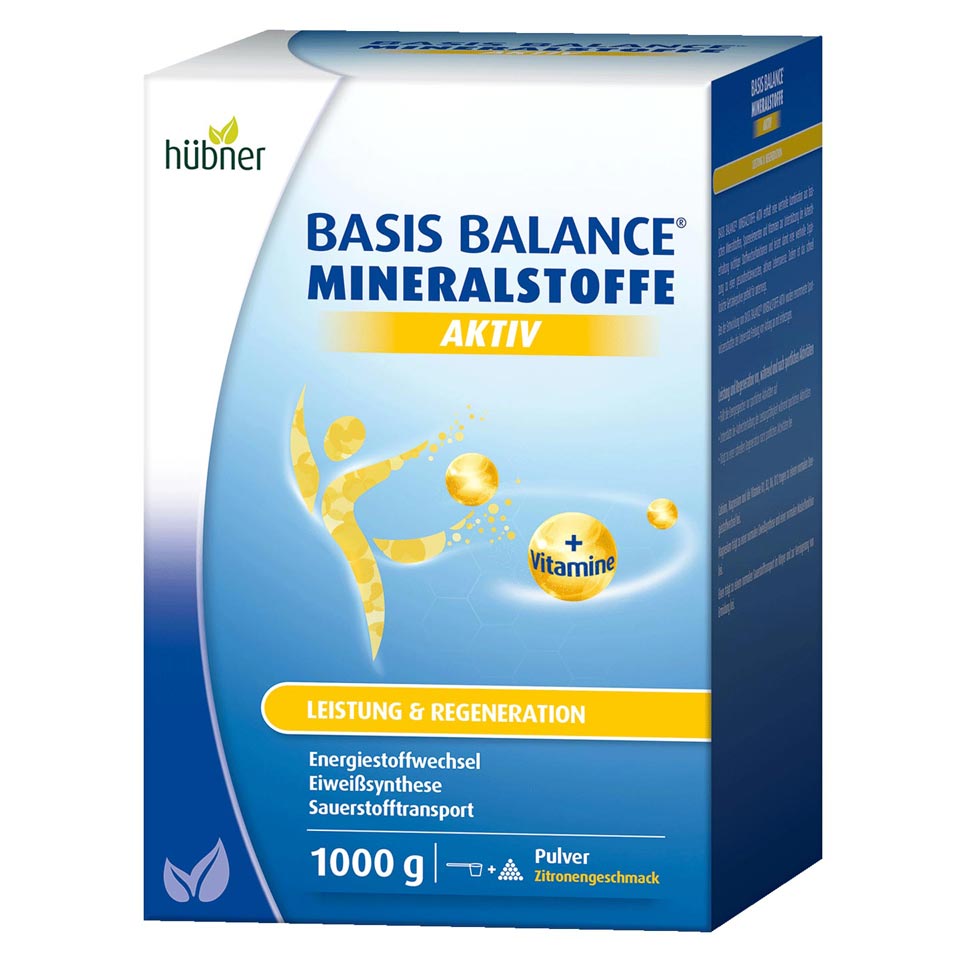 Hübner BASIS BALANCE® Mineralstoffe aktiv 1000g
