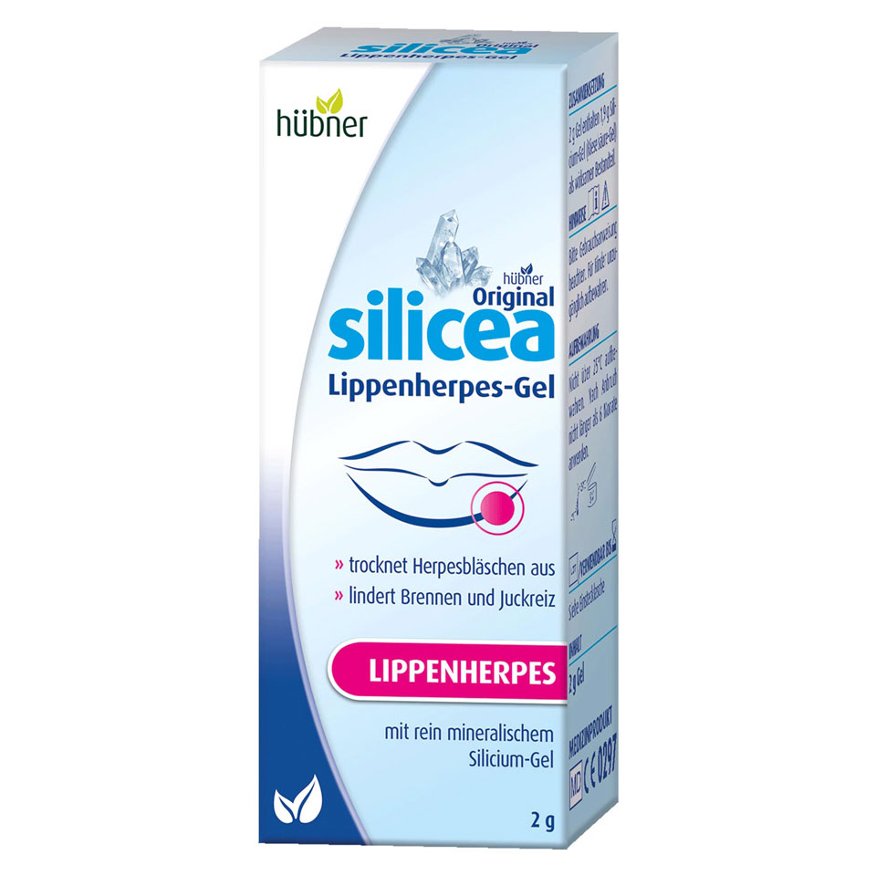 Hübner silicea® Lippenherpes-Gel