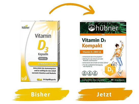 hübner Vitamin D3 Kompakt