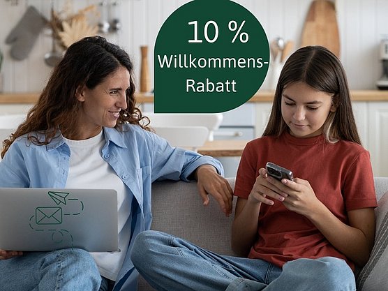 frau mit kind