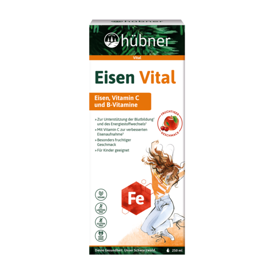 hübner<sup>®</sup> Eisen Vital 250 ml