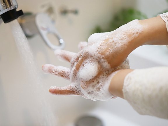 Hübner Ratgeber Richtiges Händewaschen