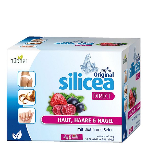 Hübner silicea® DIRECT Rotfrucht mit Biotin und Selen